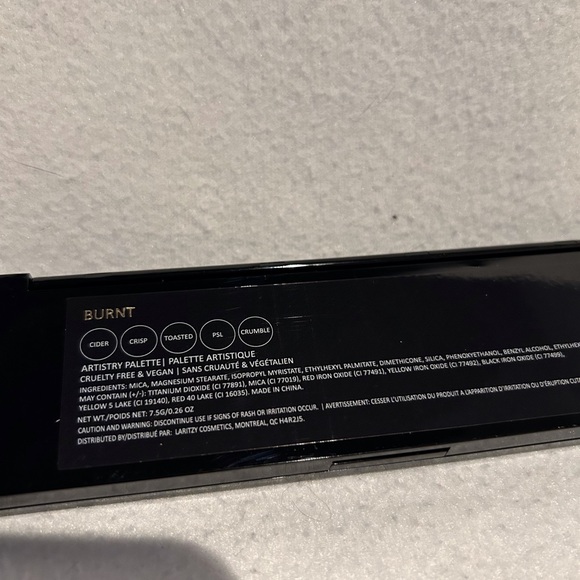 Laritzy shadow palette in Burnt - Picture 3 of 3